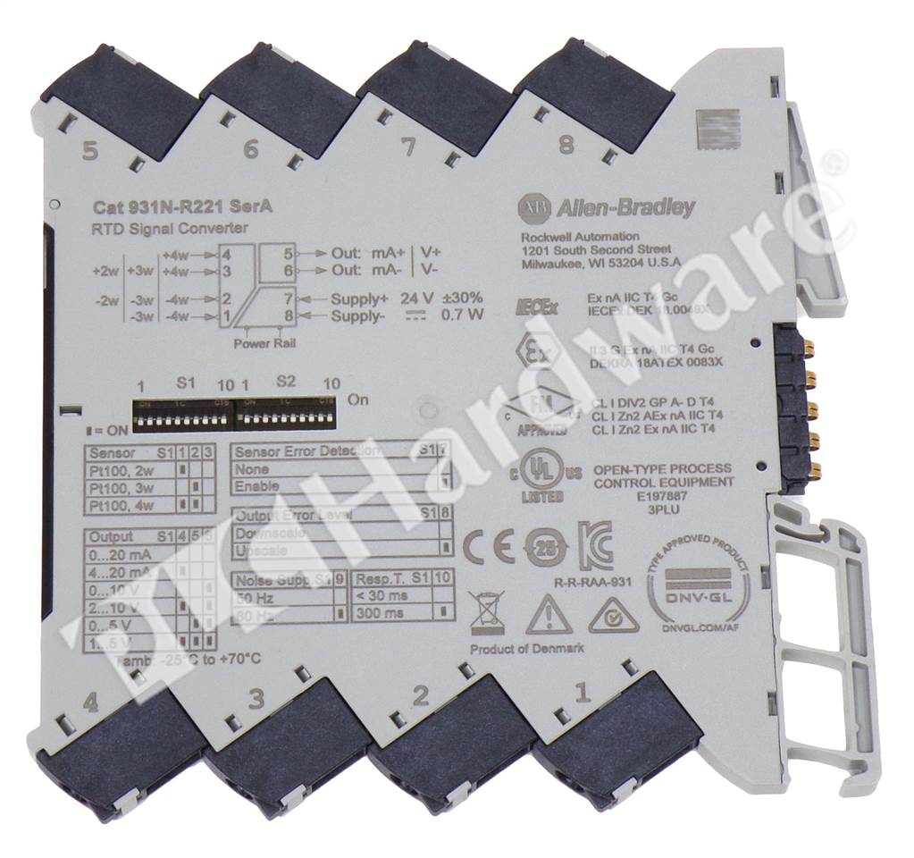 Allen R311 PLC Hardware - Allen Bradley 931N-R221 Series A, Surplus Open Pre-owned