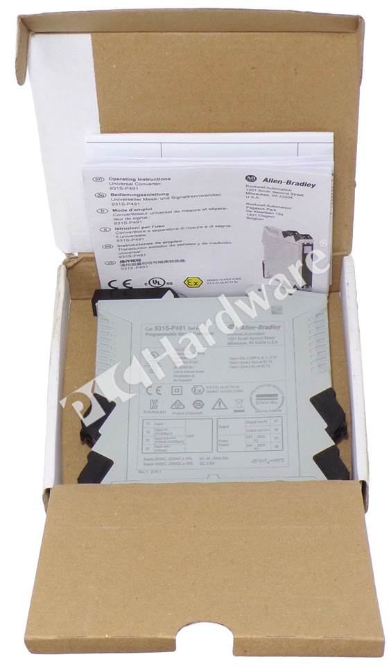 PLC Hardware: Allen-Bradley 931S-P491 Signal Conditioner 24-230V AC/DC