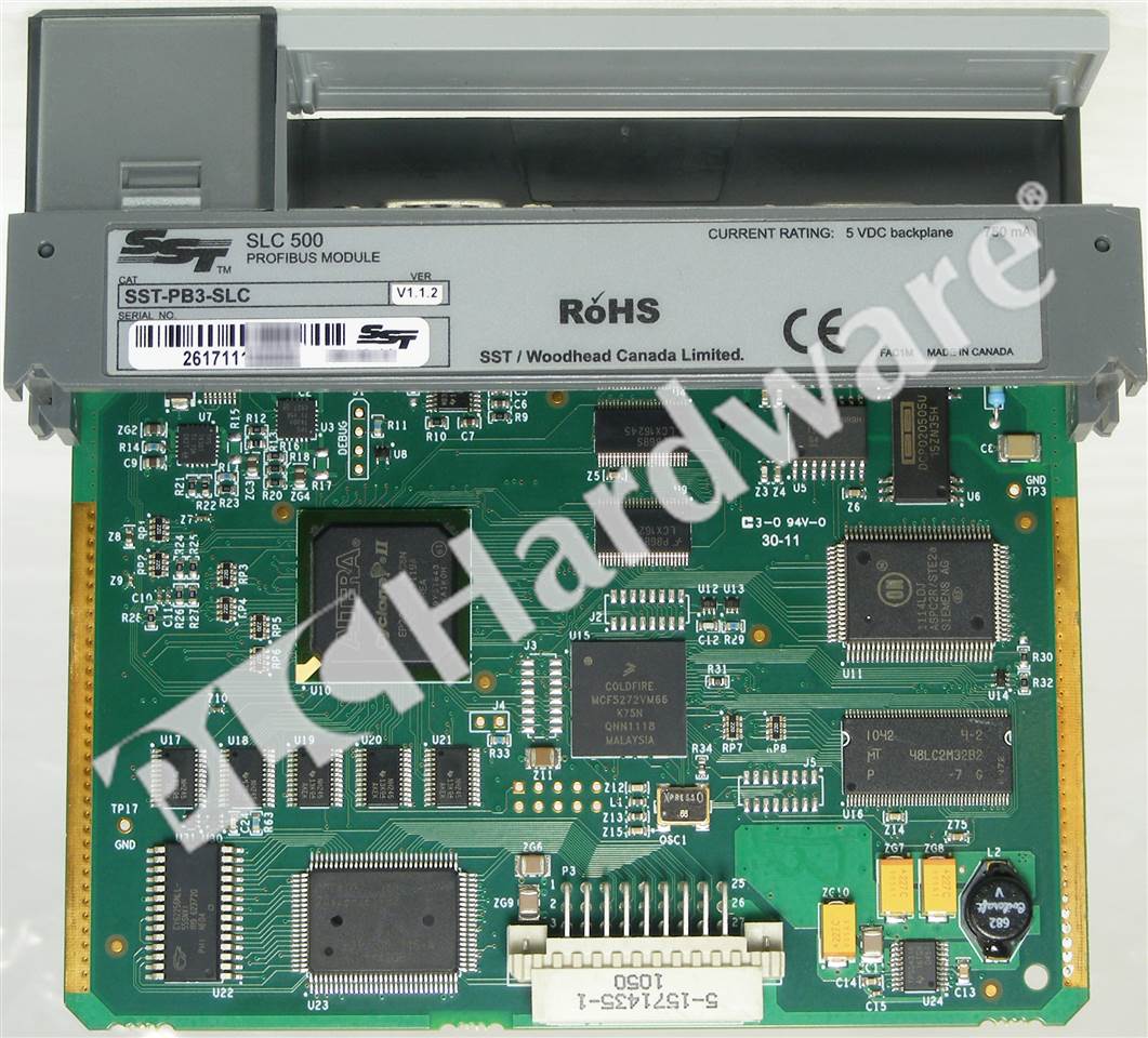 PLC Hardware: SST Woodhead SST-PB3-SLC PROFIBUS DP Remote I/O Scanner ...