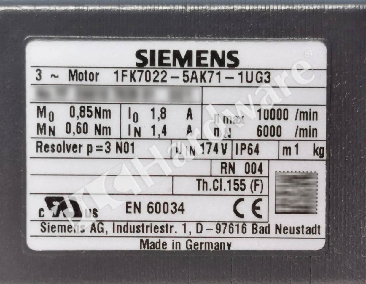 1FK7022-5AK71-1UG3 2