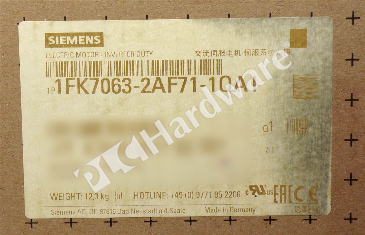 1FK7063-2AF71-1QA1 3