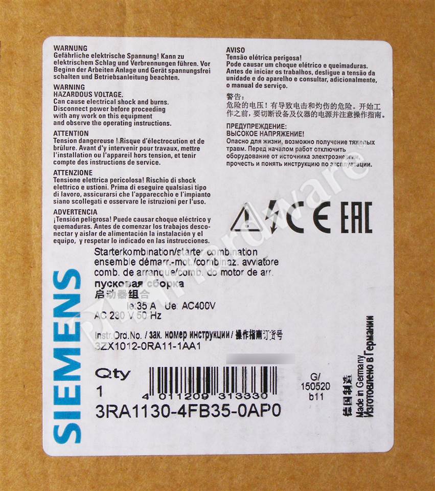3RA1130-4FB35-0AP0 8