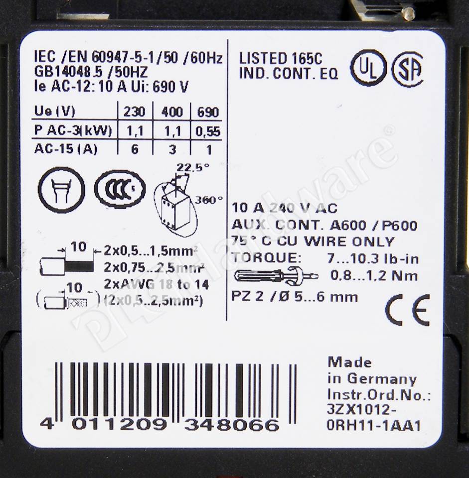 3RH1122-1AP60 5