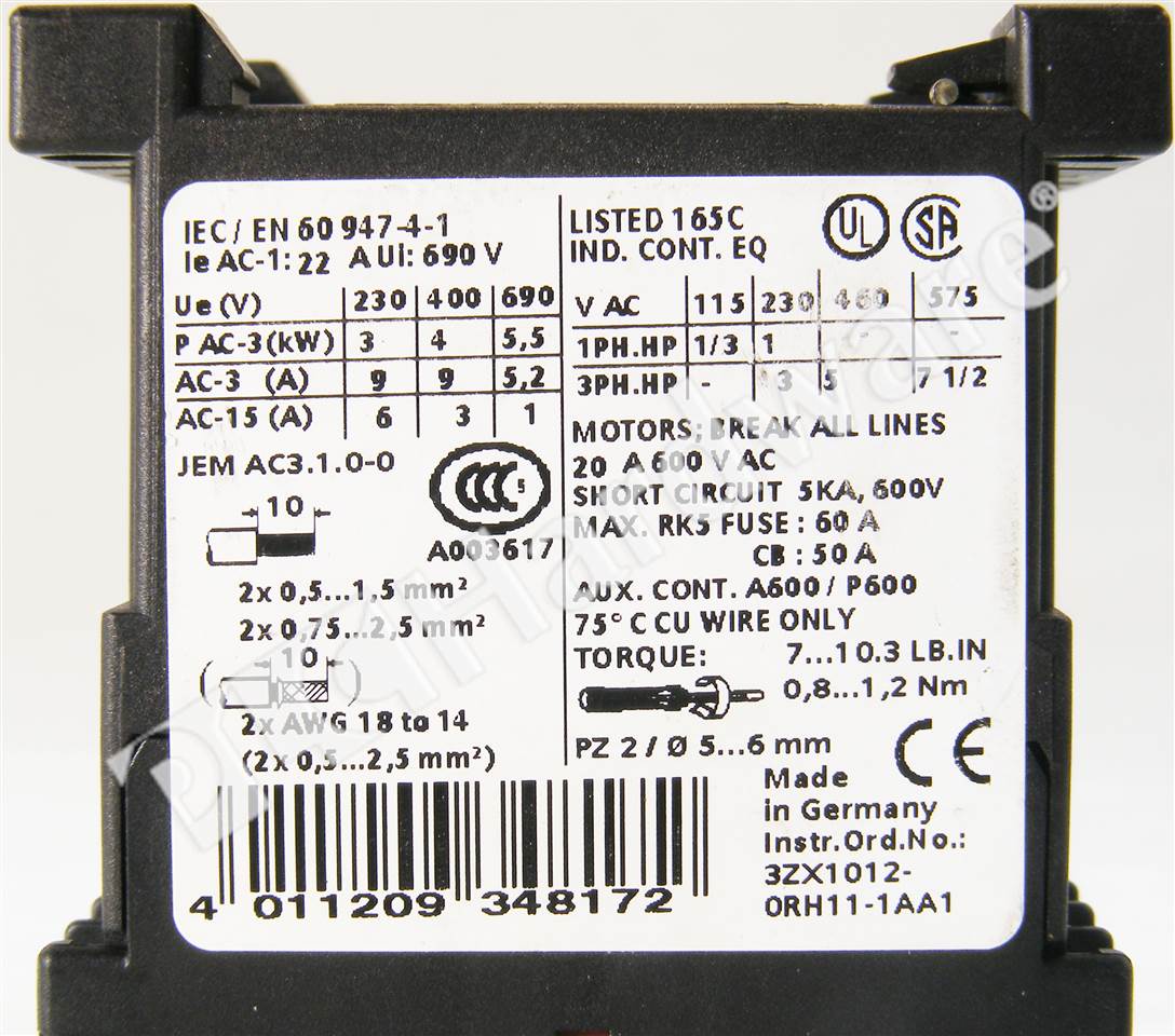 3RT1016-1AK61 8
