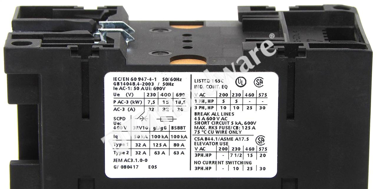 3RT1034-1BB40 5