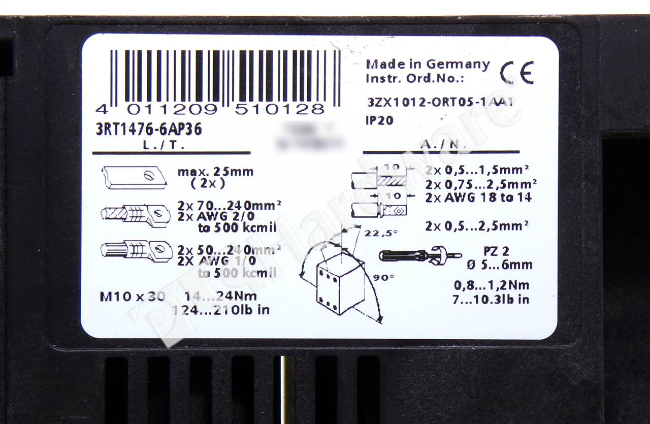 3RT1476-6AP36 7
