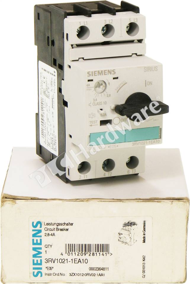 Siemens 3rv1021-4ba10 3RV10214BA10 Circuit Breaker C for sale online 