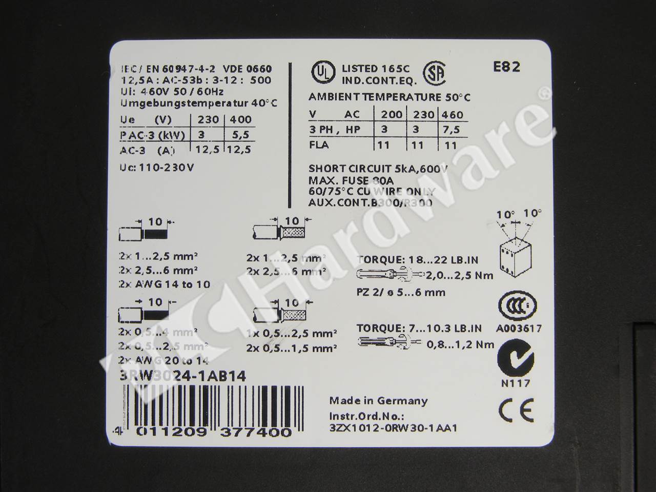 3RW3024-1AB14 8