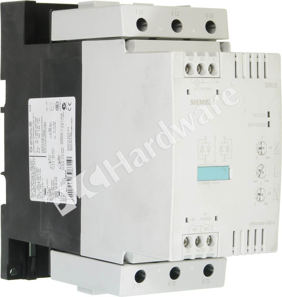 Démarreur Progressif Siemens 3RW3045-1AB04 - 75A, 37KW, 24V AC/DC - Neuf (peut Avoir Défauts Mineurs)