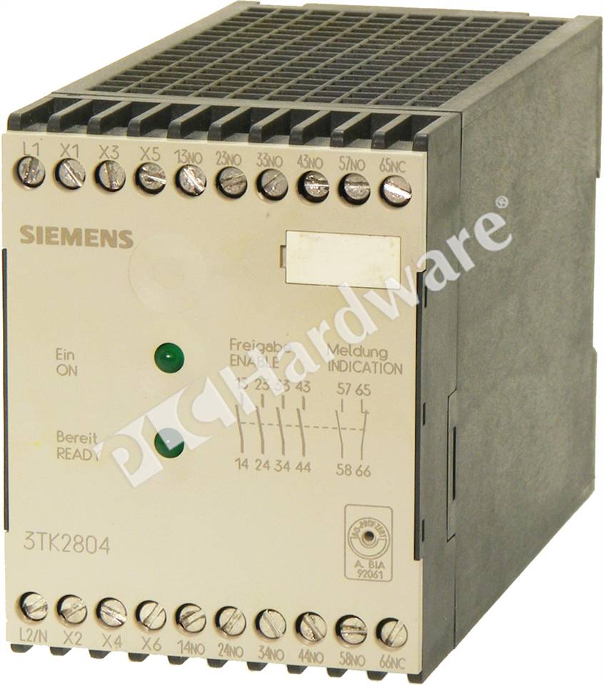 Siemens 3TK2804-0AG2 Safety Relay 110V AC 50/60Hz 3TK2804 