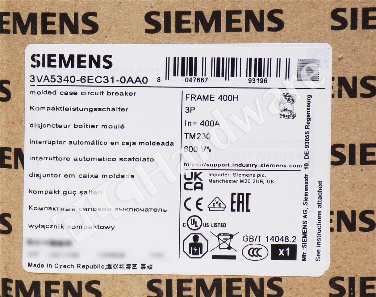 3VA5340-6EC31-0AA0 8