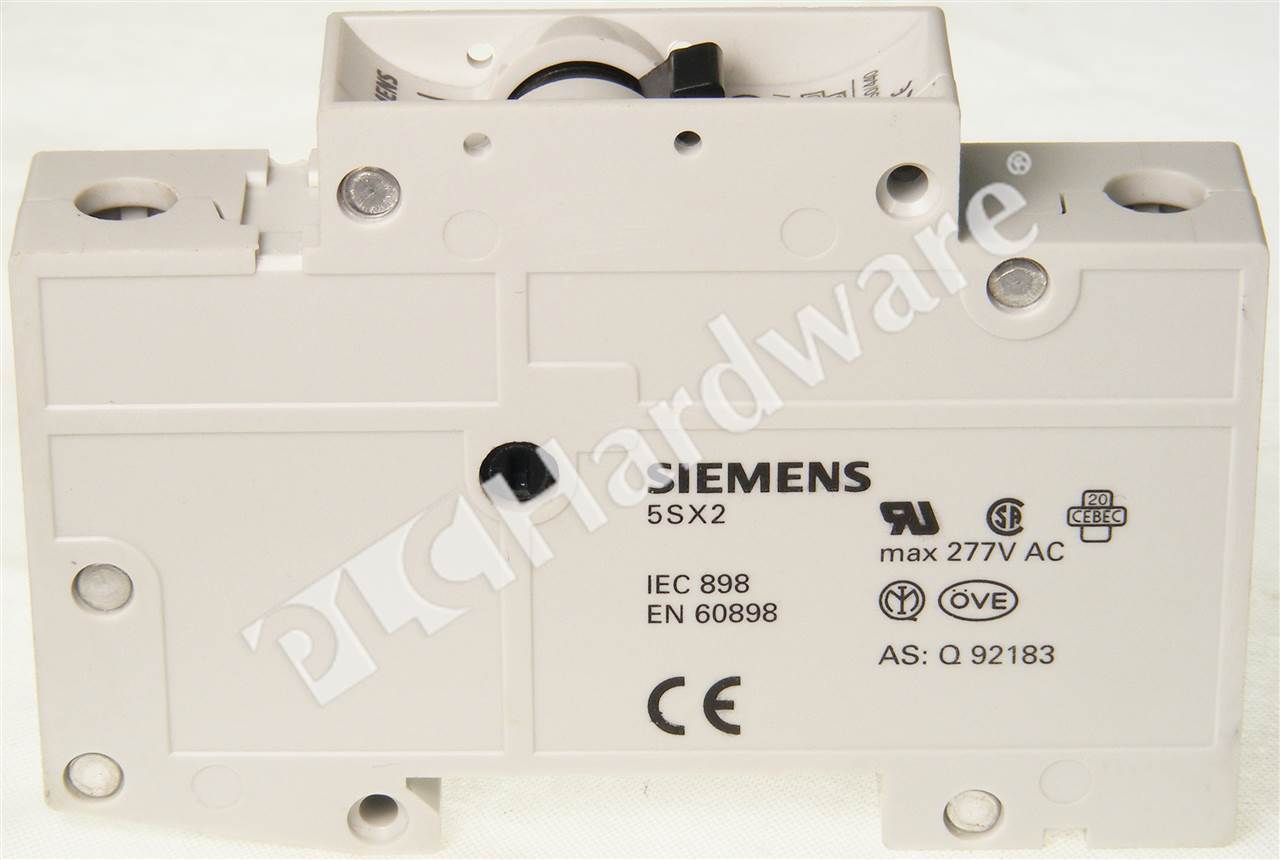 Siemens 5sx2 102-7 tubería disyuntor c16 230/400v 