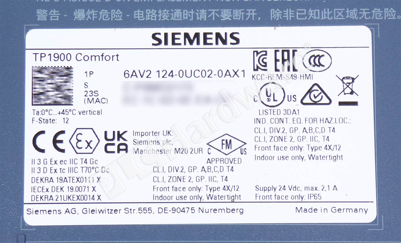 6AV2124-0UC02-0AX1 8