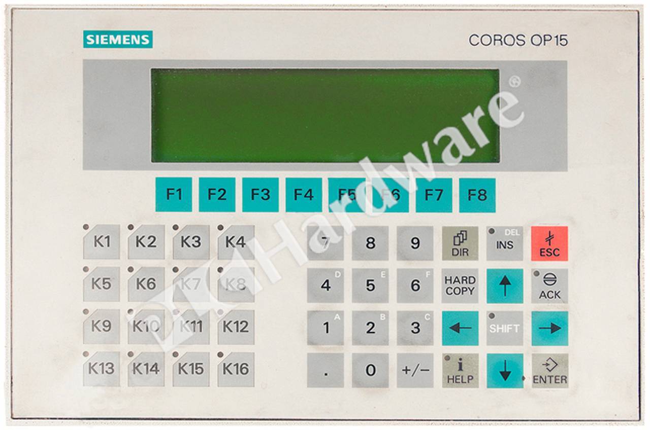 Panneau Opérateur Siemens OP15-C2 6AV3515-1MA32 - Occasion En état Fonctionnel