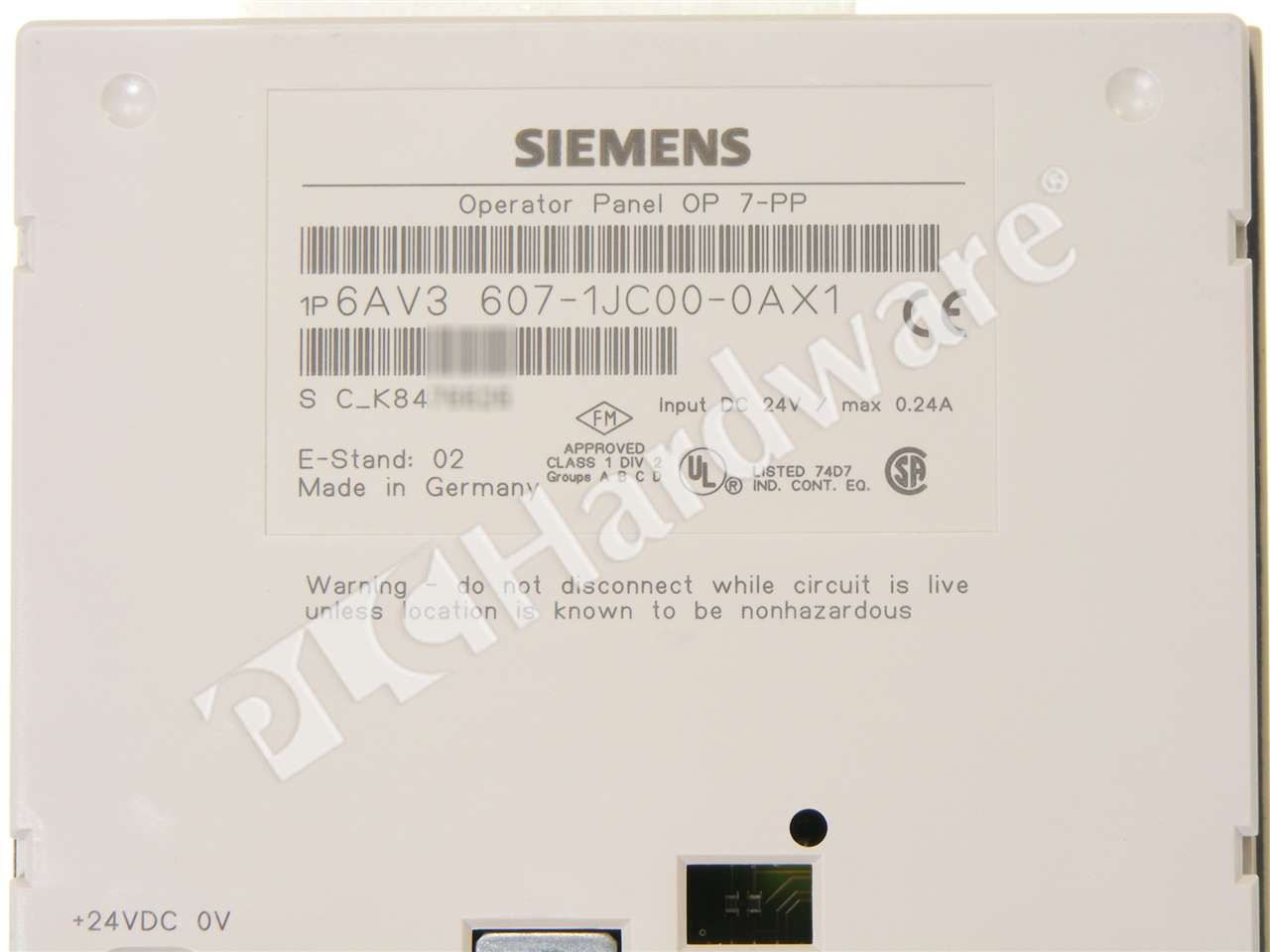 6AV3607-1JC00-0AX1 8