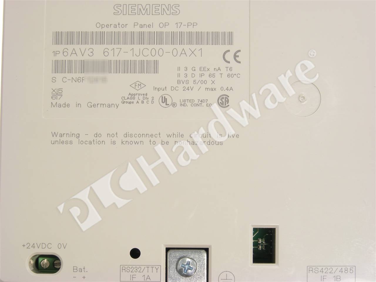6AV3617-1JC00-0AX1 8