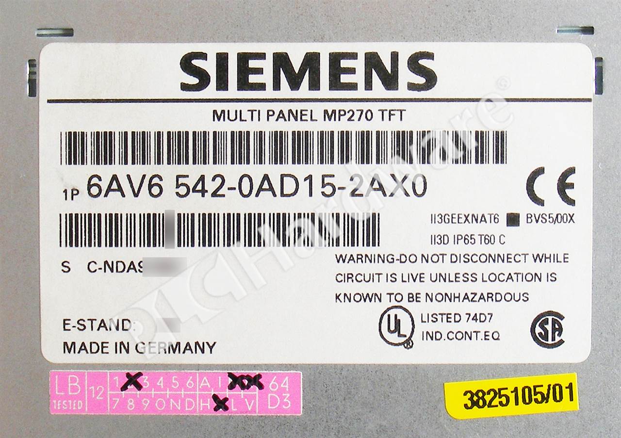 6AV6542-0AD15-2AX0 8