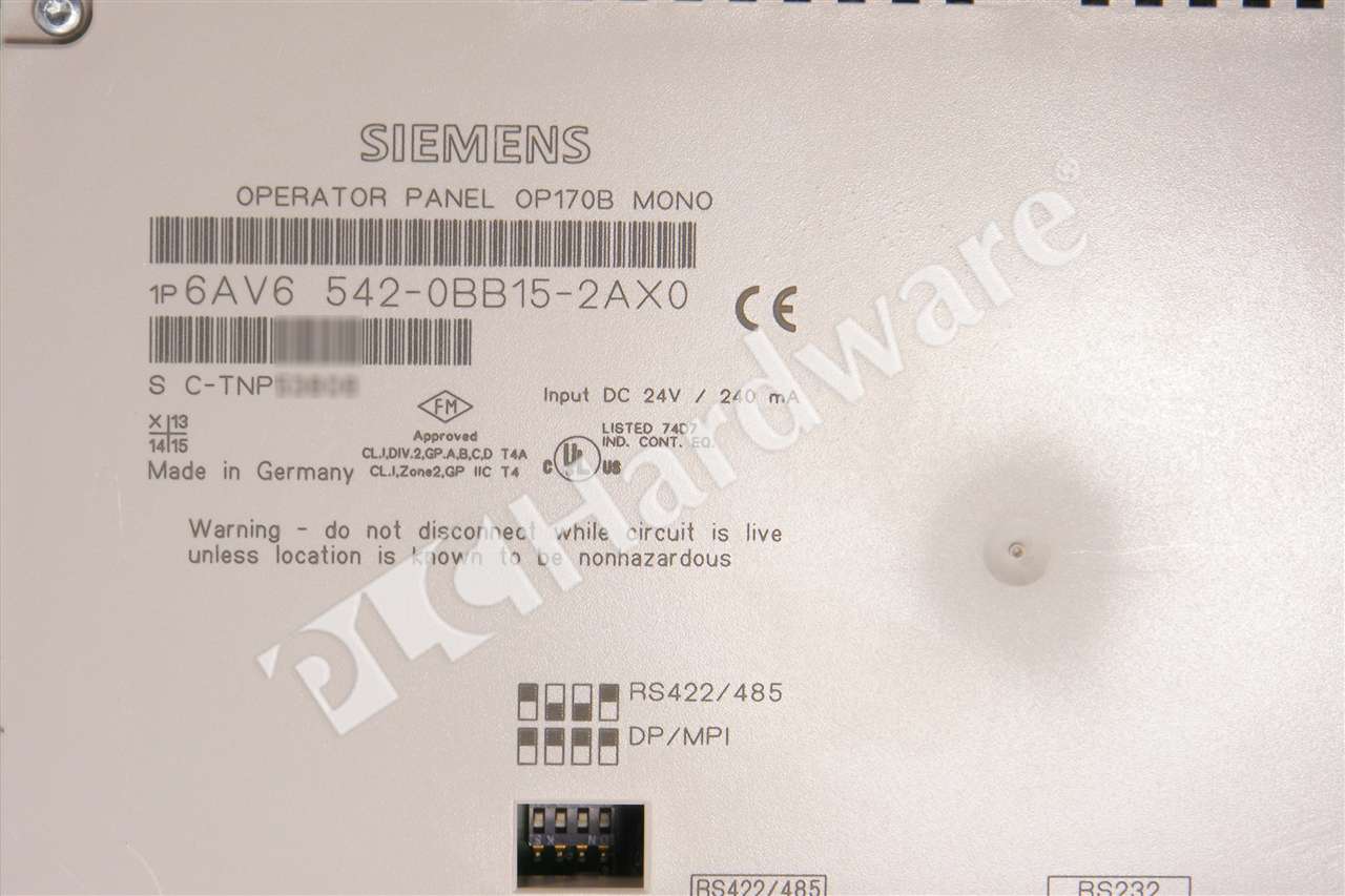 6AV6542-0BB15-2AX0 7
