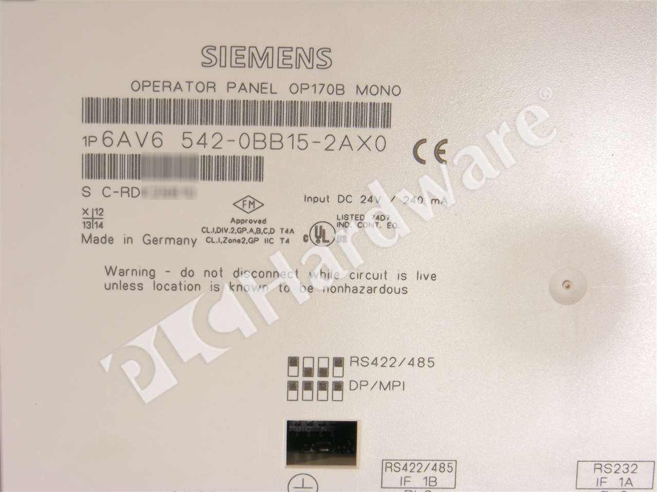 6AV6542-0BB15-2AX0 8