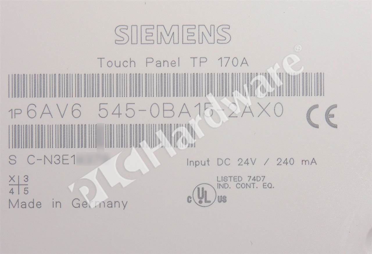 6AV6545-0BA15-2AX0 5