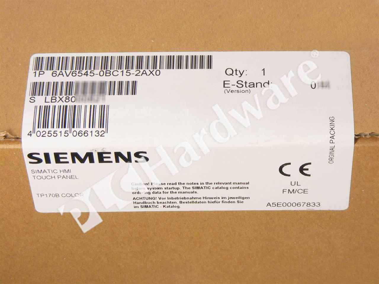 6AV6545-0BC15-2AX0 8