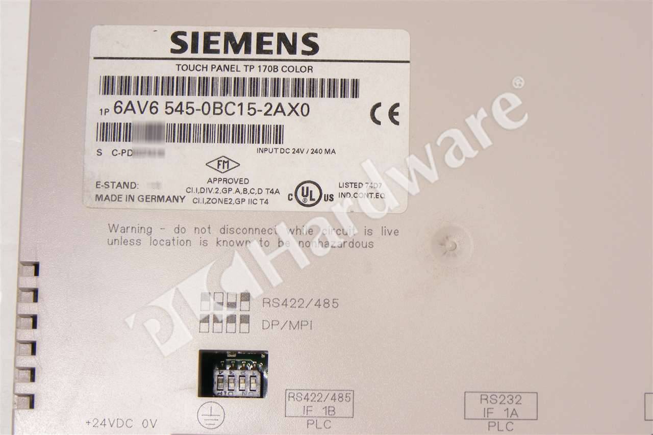 6AV6545-0BC15-2AX0 8