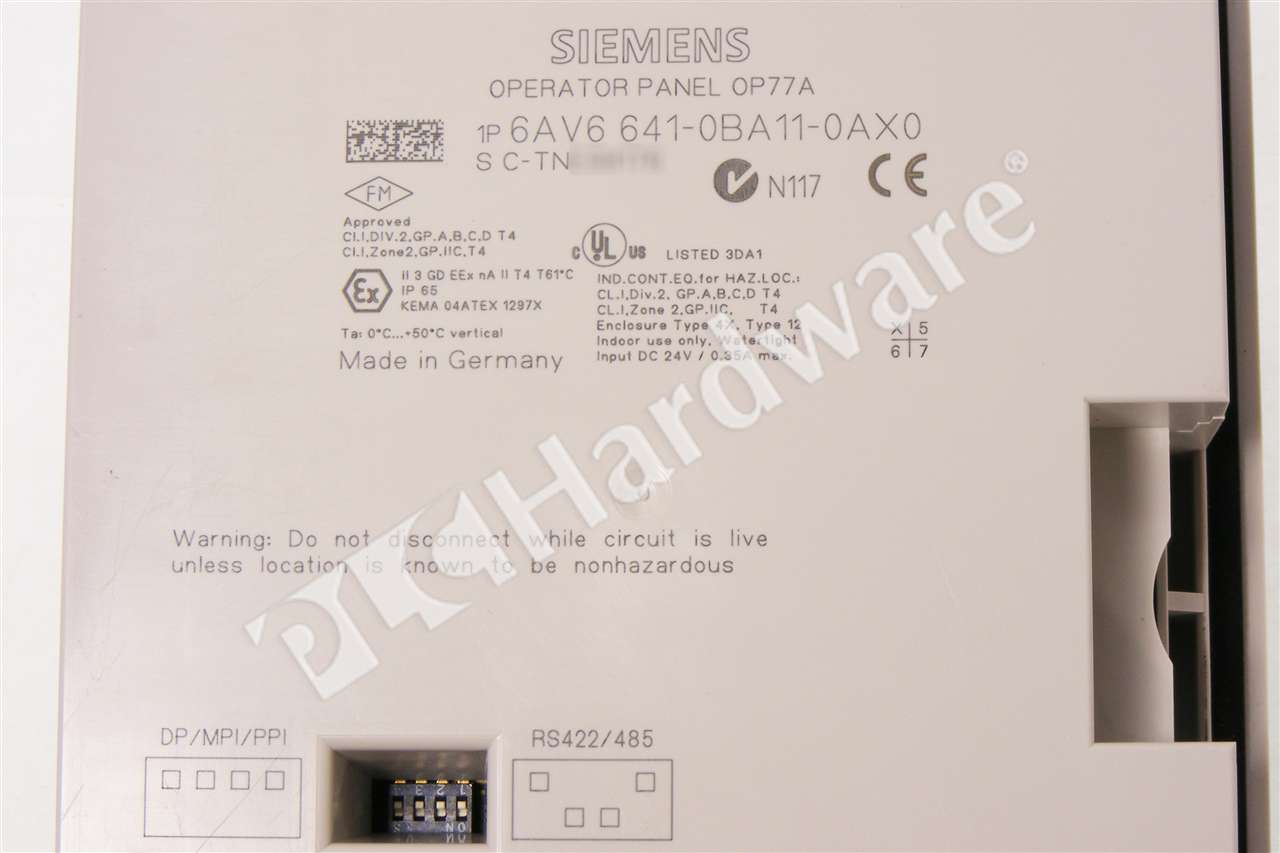 6AV6641-0BA11-0AX0 4