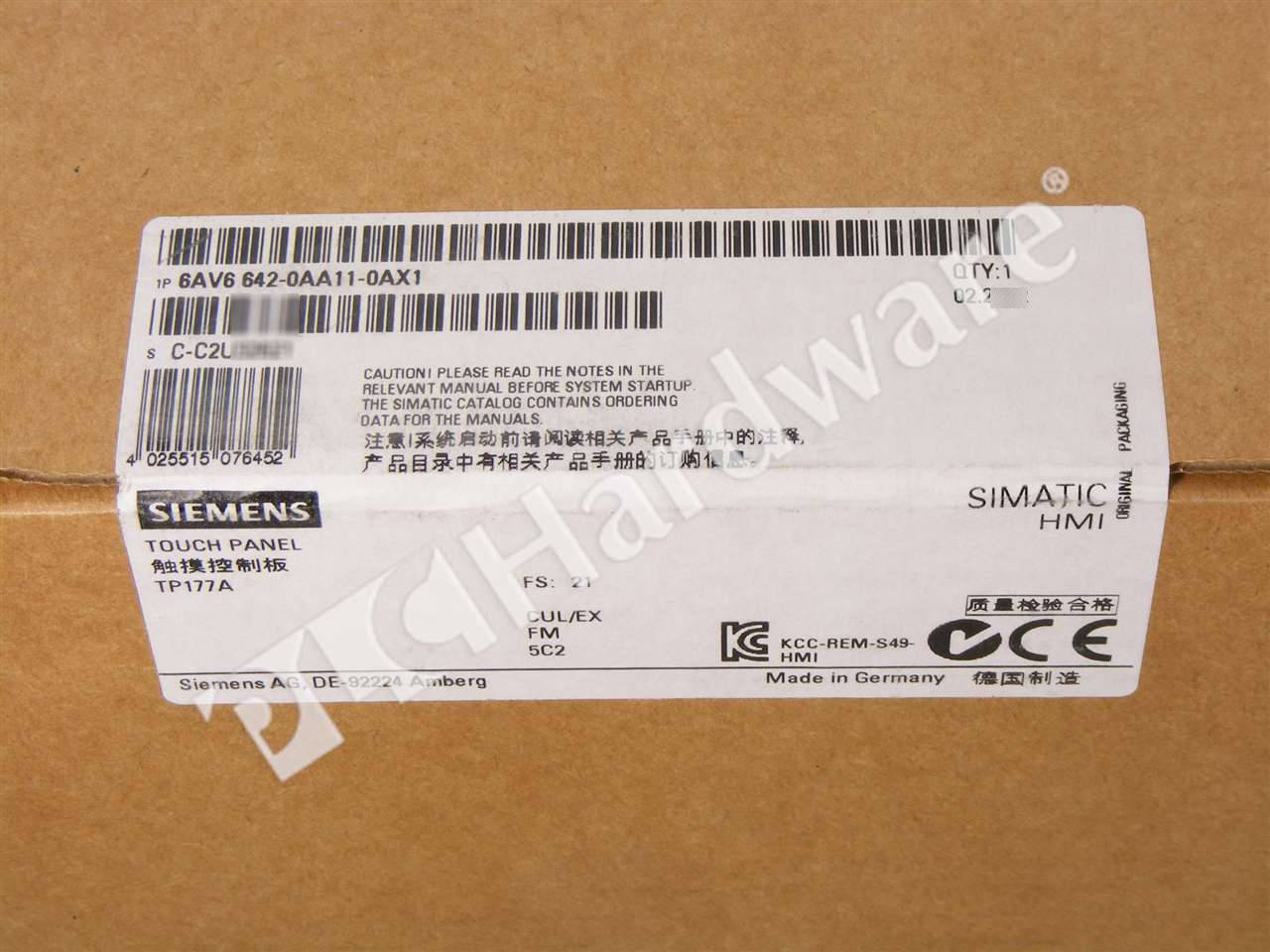 6AV6642-0AA11-0AX1 1