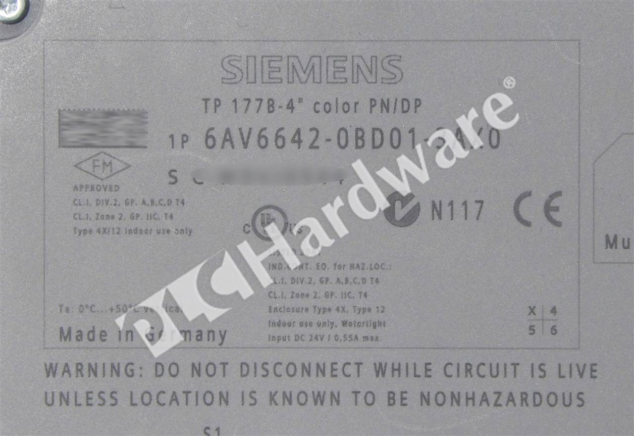 6AV6642-0BD01-3AX0 4
