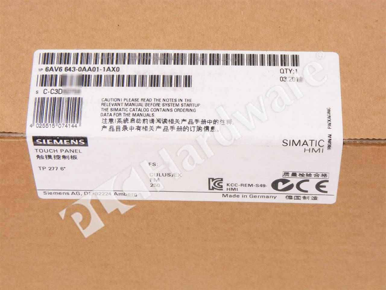 6AV6643-0AA01-1AX0 1