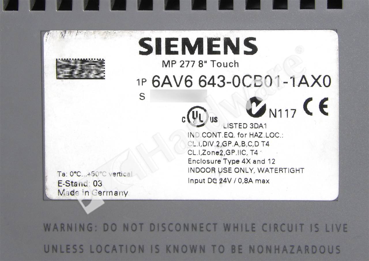6AV6643-0CB01-1AX0 5