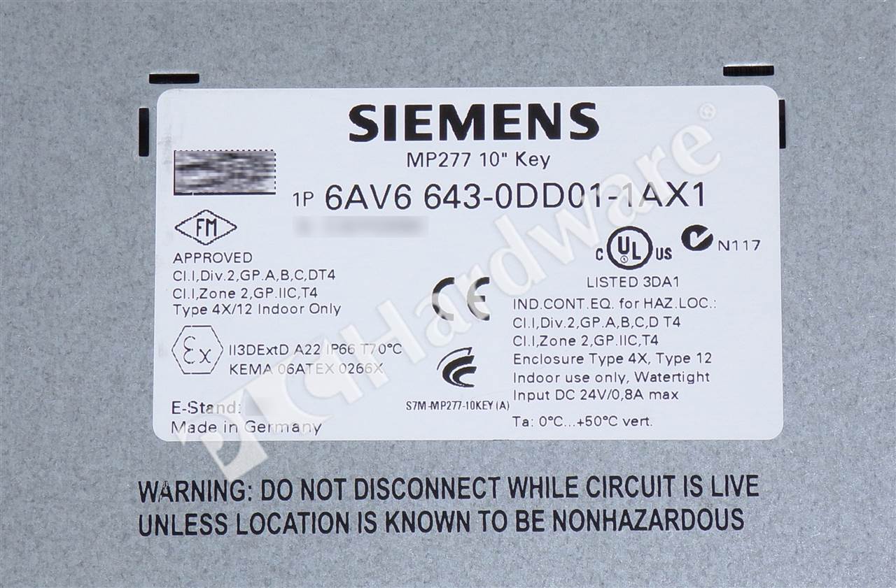 6AV6643-0DD01-1AX1 6