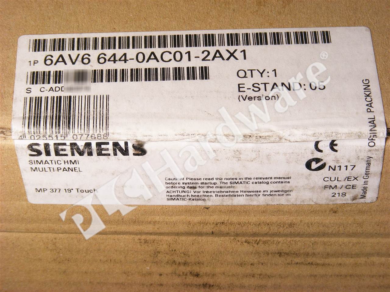6AV6644-0AC01-2AX1 1