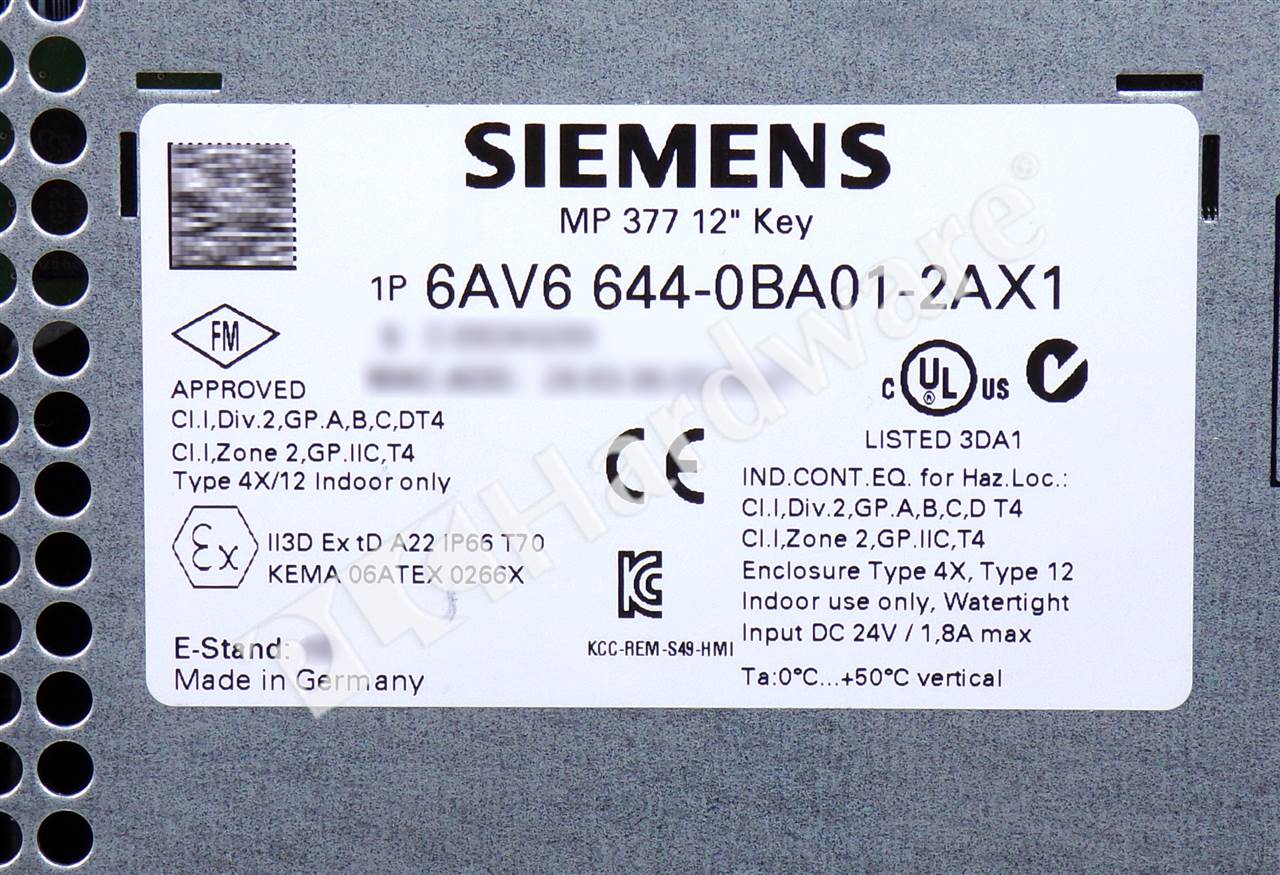 6AV6644-0BA01-2AX1 5