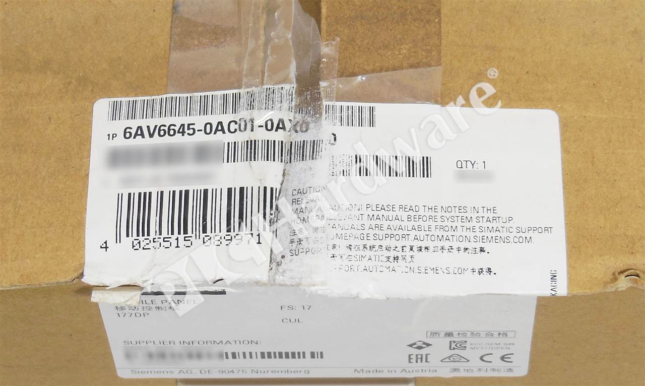 6AV6645-0AC01-0AX0 8