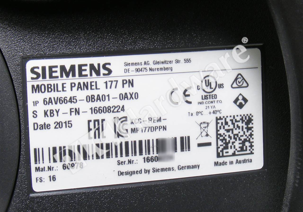6AV6645-0BA01-0AX0 8