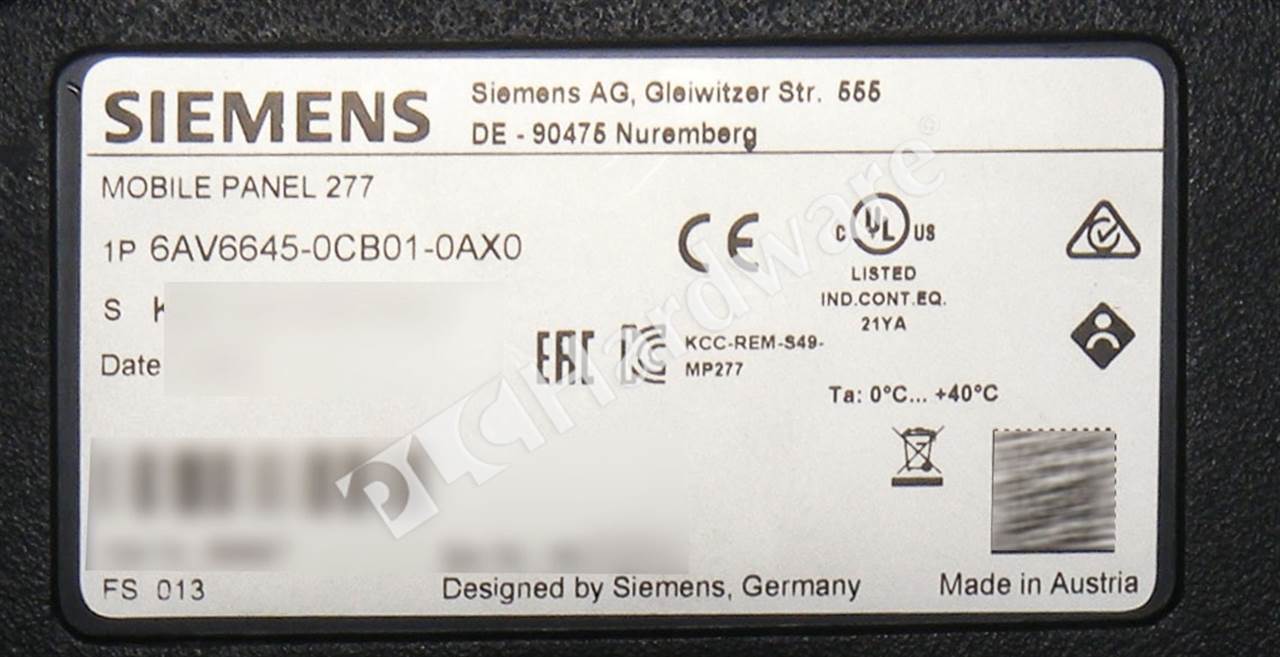 6AV6645-0CB01-0AX0 6
