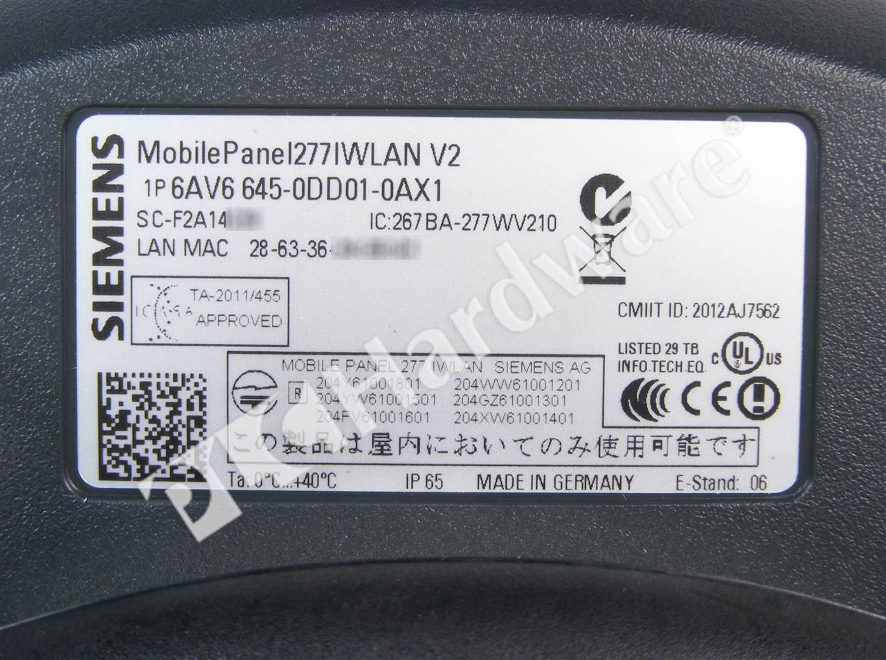 6AV6645-0DD01-0AX1 5