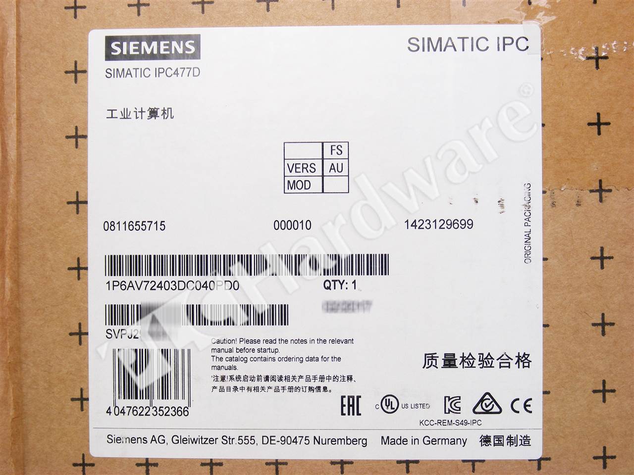 6AV7240-3DC04-0PD0 1