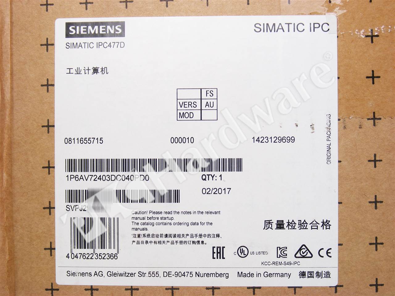 6AV7240-3DC04-0PD0 8