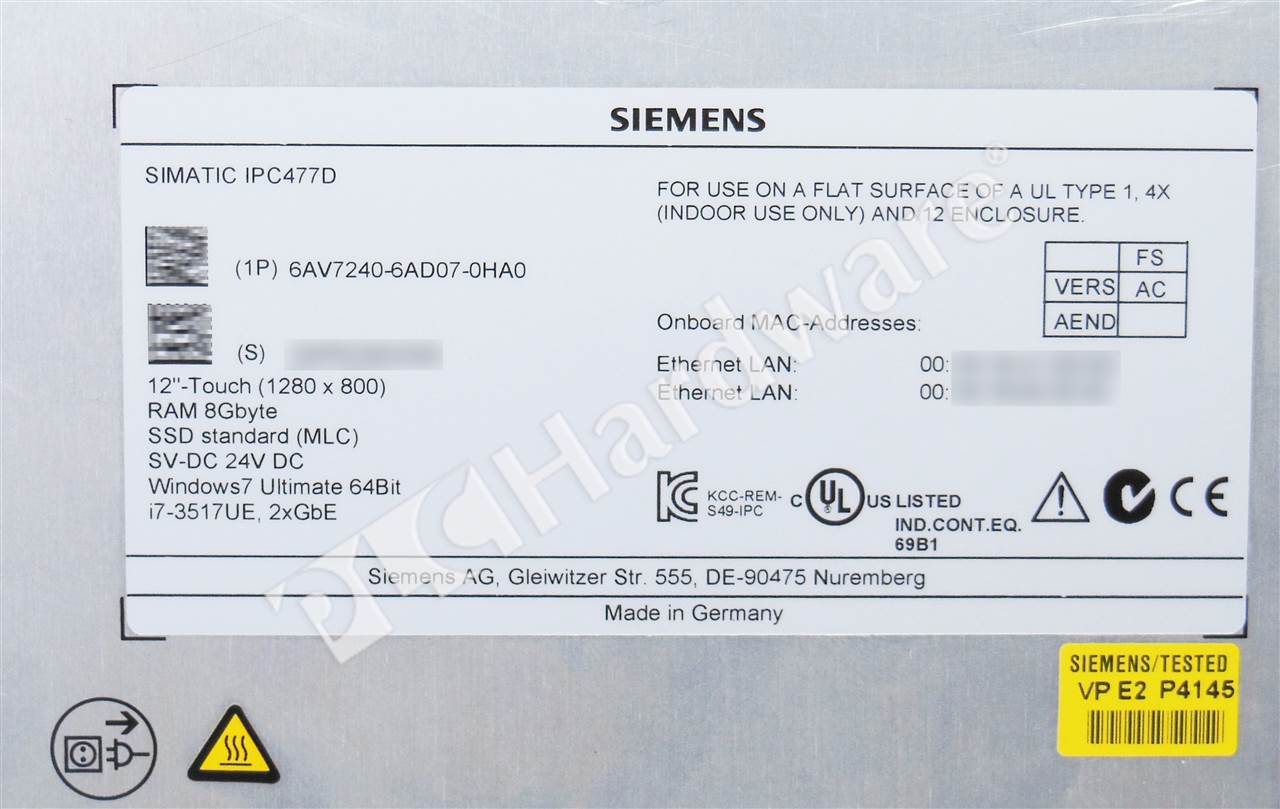6AV7240-6AD07-0HA0 5