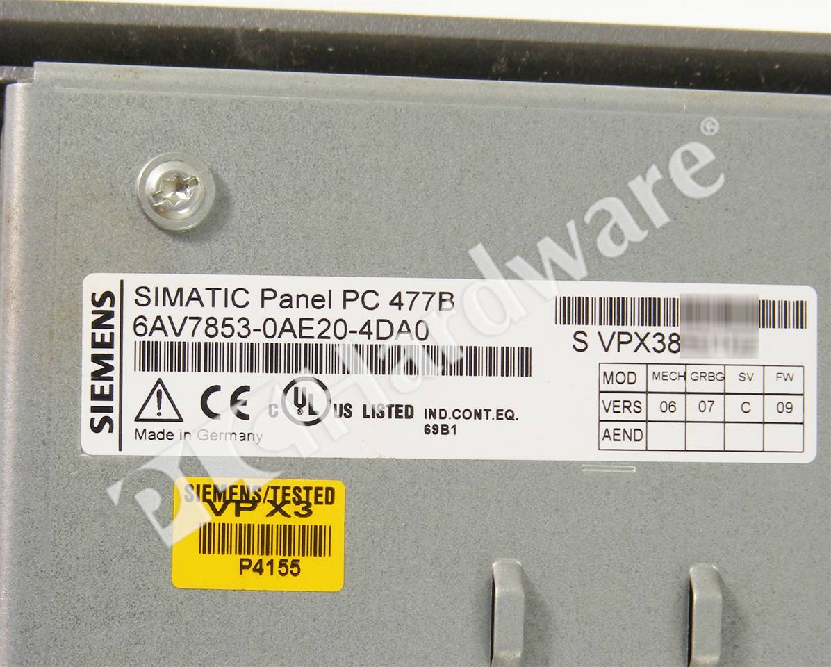 6AV7853-0AE20-4DA0 7