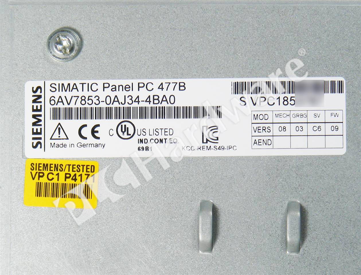 6AV7853-0AJ34-4BA0 8