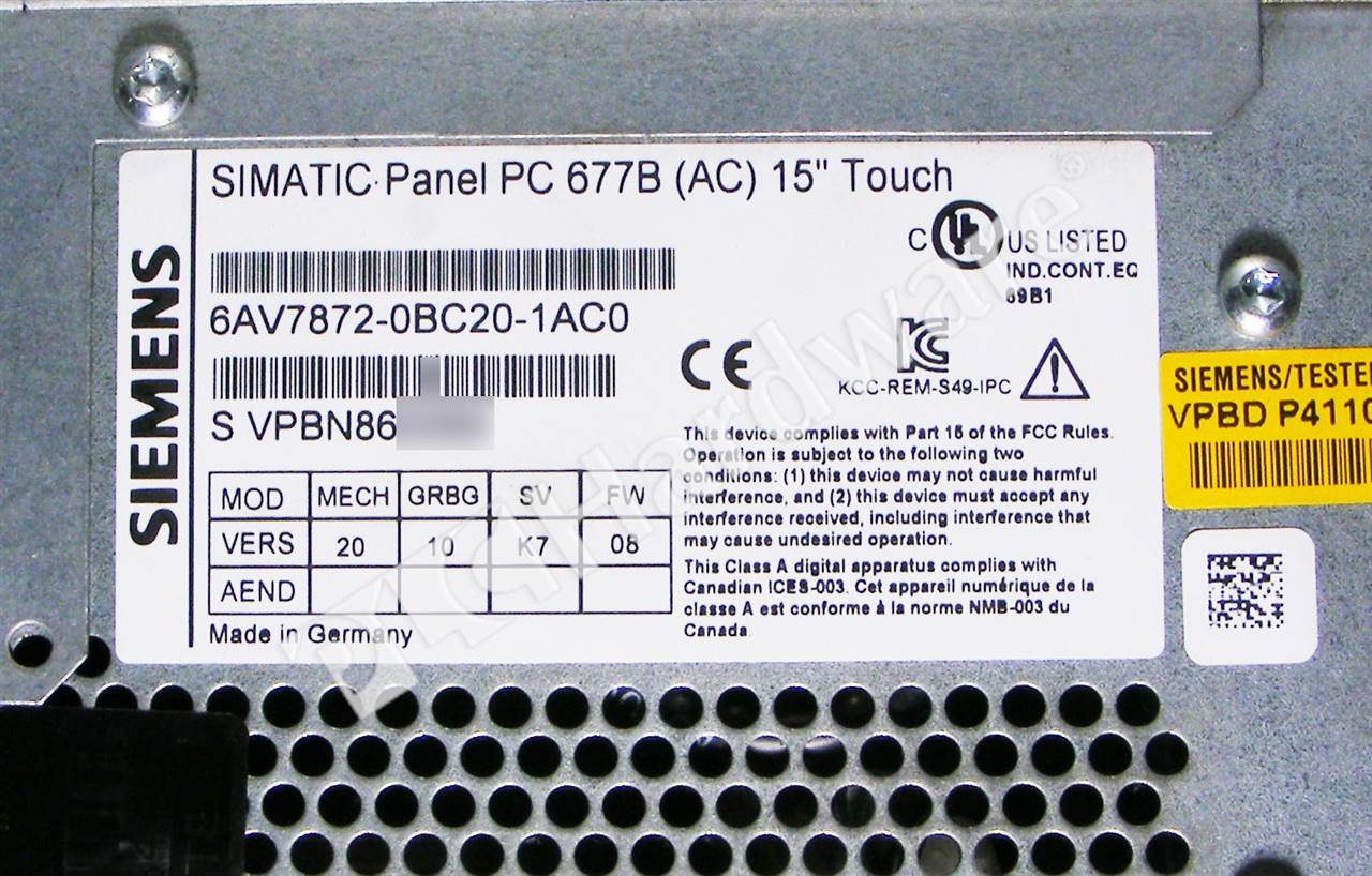 6AV7872-0BC20-1AC0 8