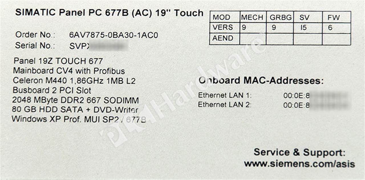 6AV7875-0BA30-1AC0 2