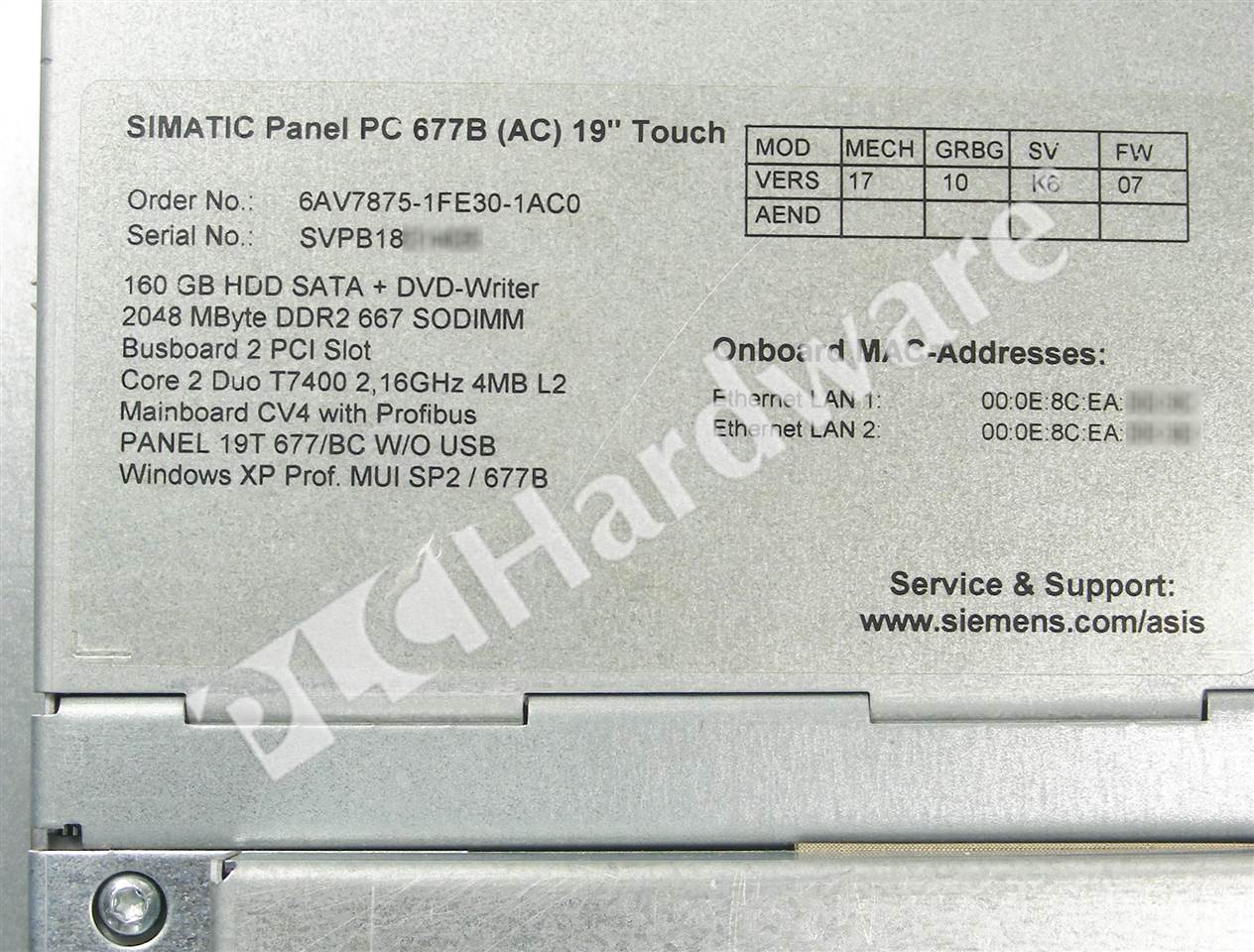 6AV7875-1FE30-1AC0 8