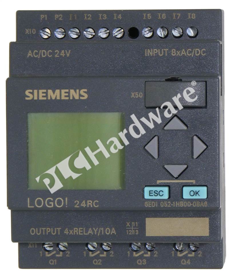 Siemens logo 24rc 6ed1 052-1hb00-0ba6 ac/dc 24v 6ed1052-1hb00-0ba6 