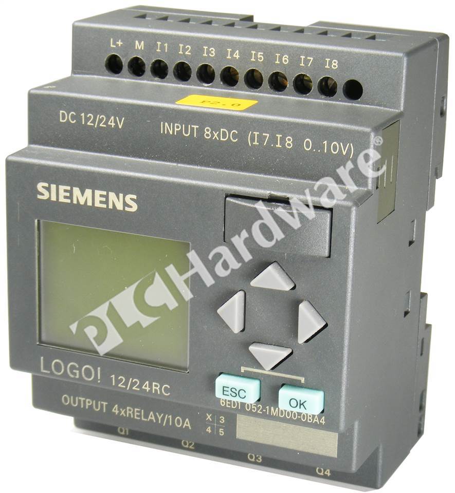 Siemens Logo 6ED1 052-1MD00-0BA6 6ED1 Output Relay PLC Expansion Module
