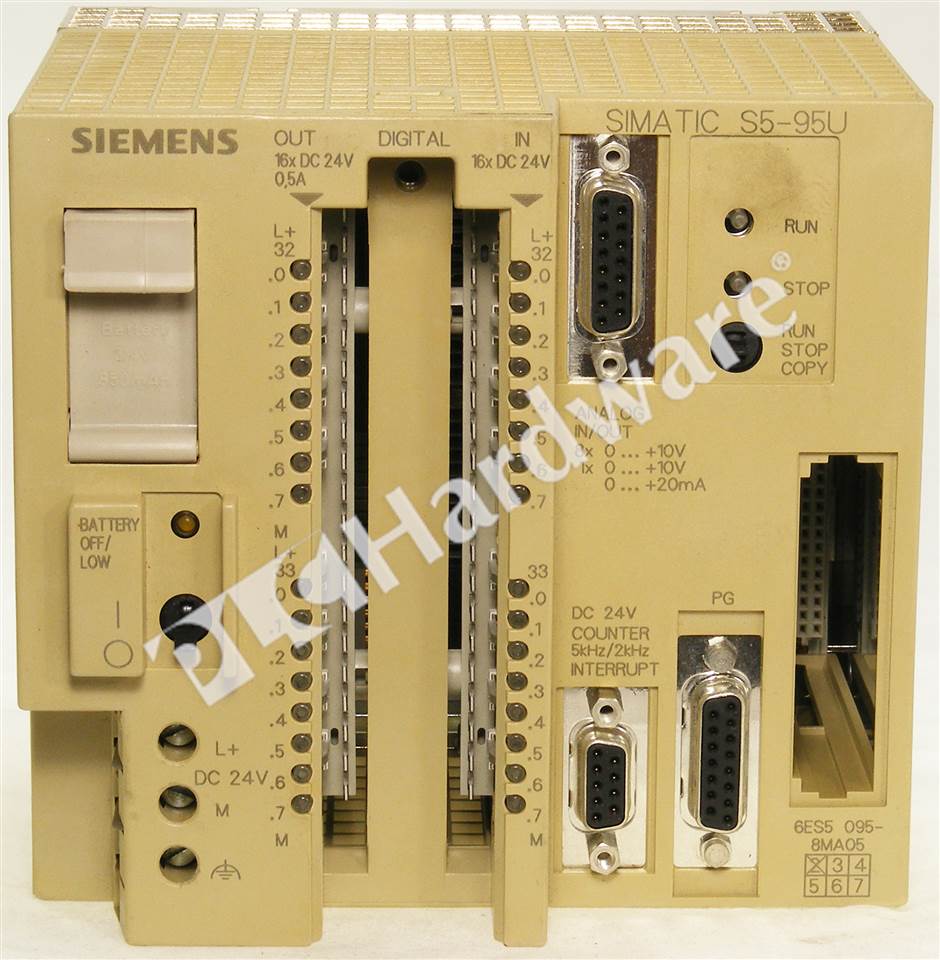 6es5095-8ma01 e2 Siemens Simatic compacto dispositivo s5-95u 6es5 095-8ma01 
