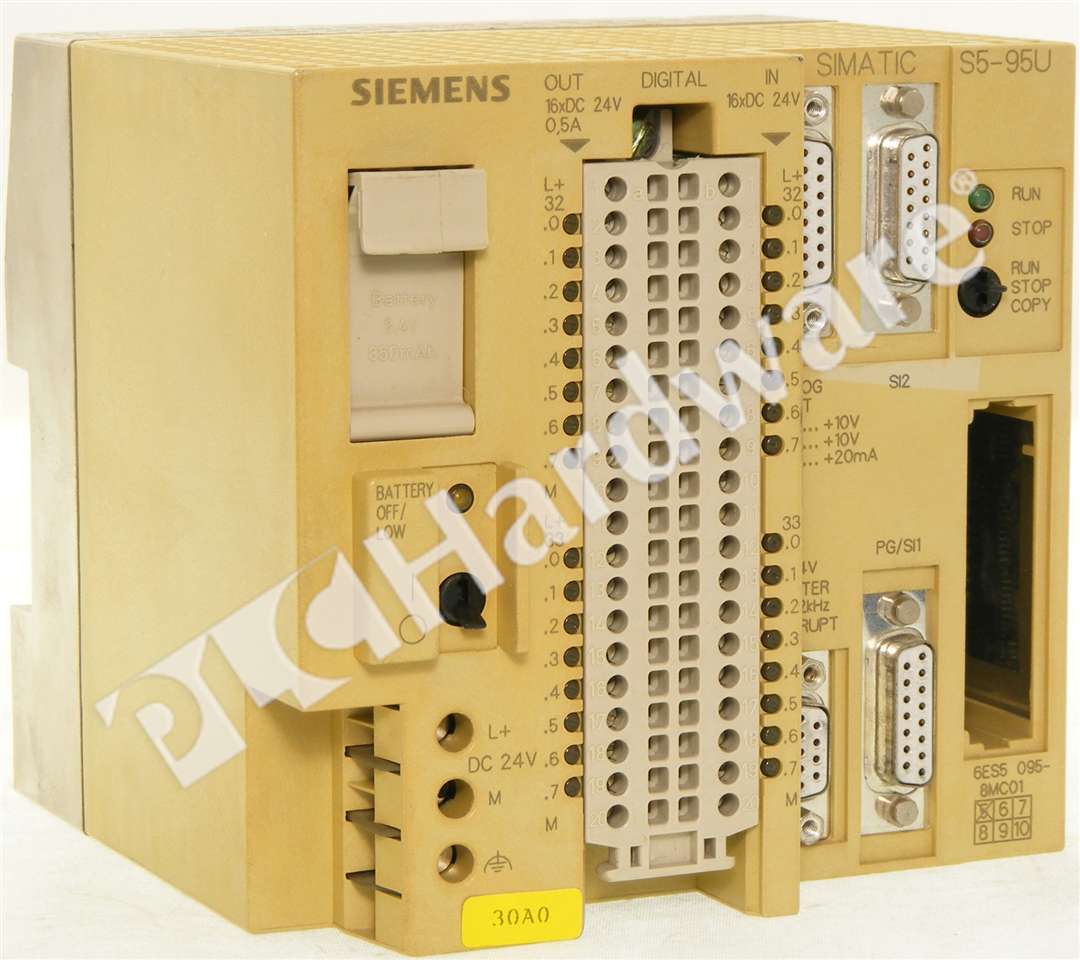 Module Siemens 6ES5095-8MC01 - Compact Unit D'occasion - Reprogrammation Requise, Origine Allemagne